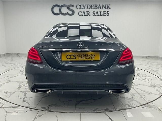 Used Mercedes C200 AMG line 184 HP (135 kW) 2017 Grey Sedan