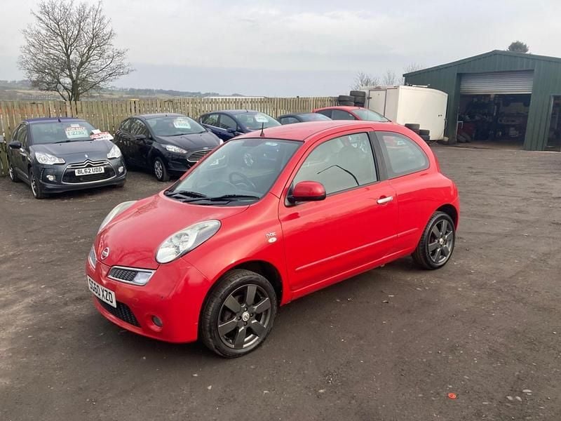 Used Nissan Micra N-TEC 2010 Red Hatchback