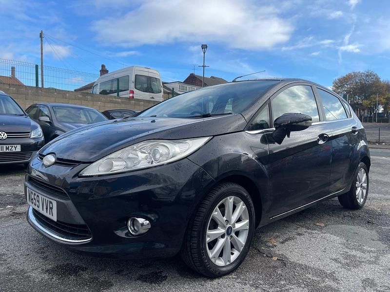 Used Ford Fiesta Zetec 2010 Black Hatchback