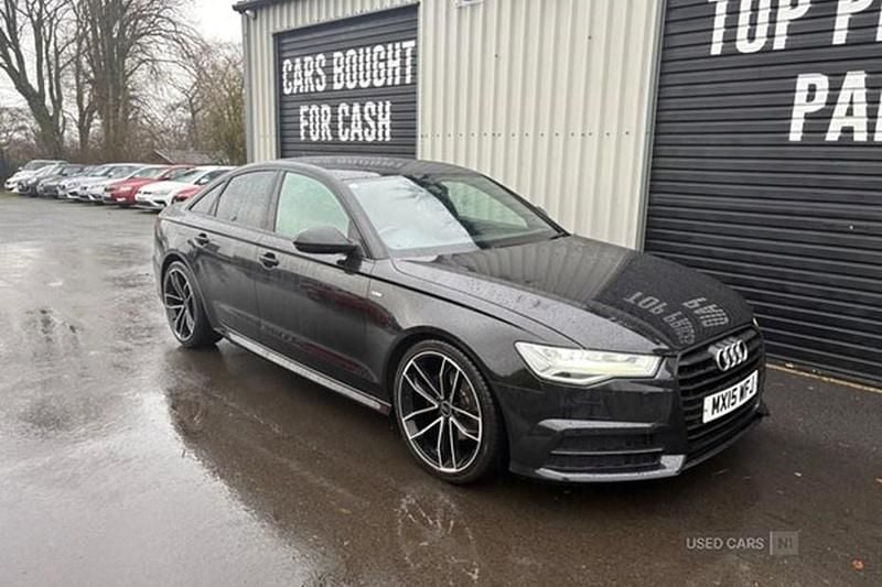 Black Used 2015 Audi A6 S-Line Sedan | £10,250 (Fair price) - Image 1/1