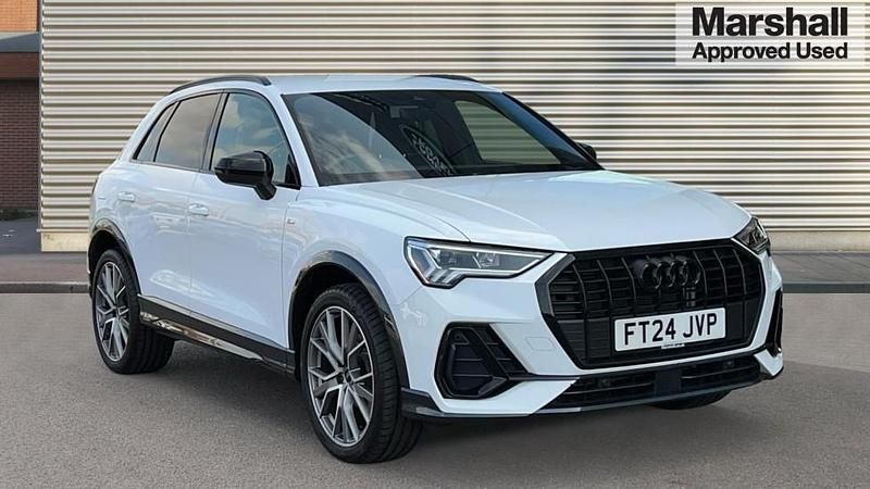 White Used 2024 Audi Q3 Black Edition SUV | £32,974 (Fair price) - Image 1/4