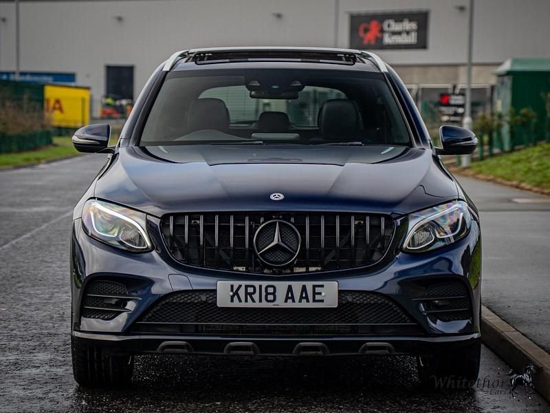 Used Mercedes GLC350 AMG line 2018 Blue Estate