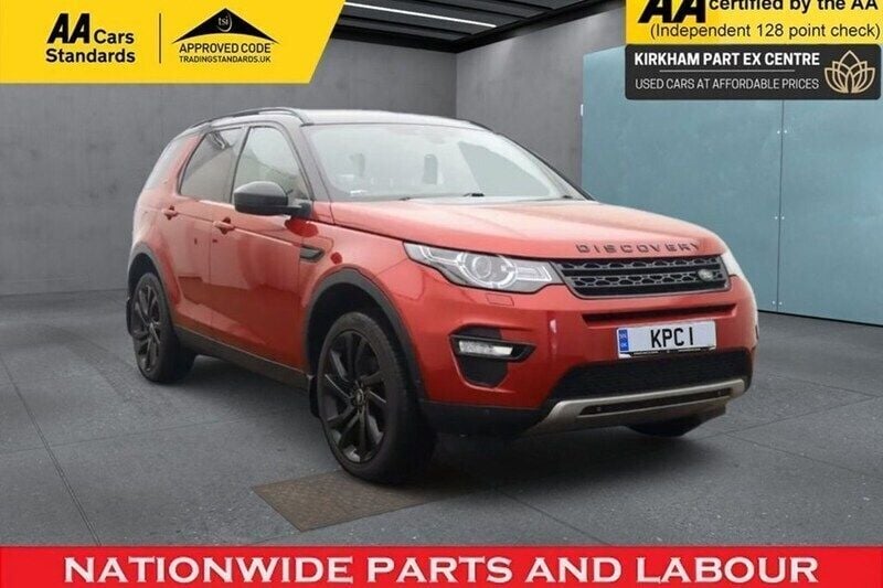 Red Used 2015 Land Rover Discovery Sport HSE Luxury SUV | £7,995 (Fair price) - Image 1/1