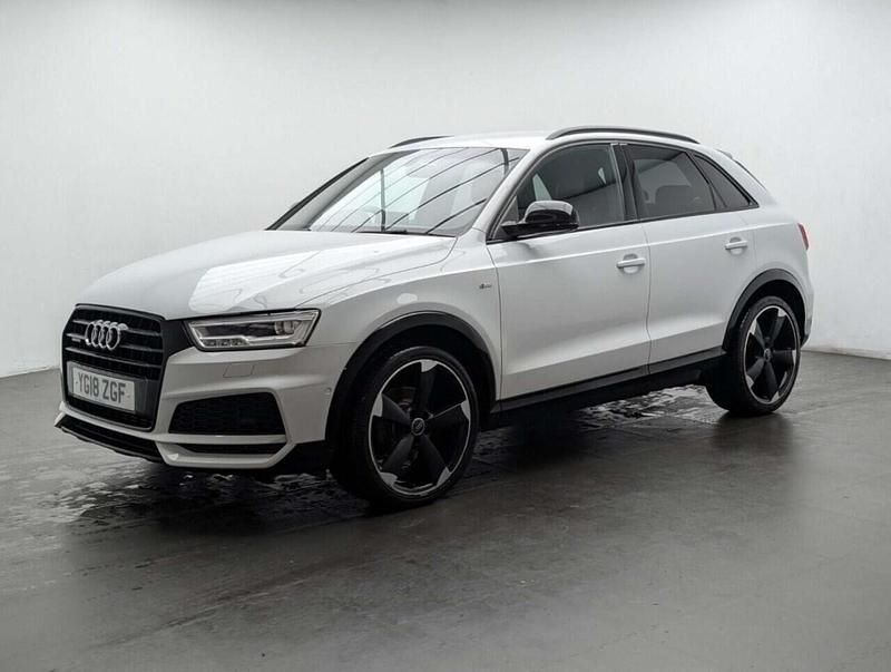 Used Audi Q3 Black Edition 180 HP (132 kW) 2018 White SUV