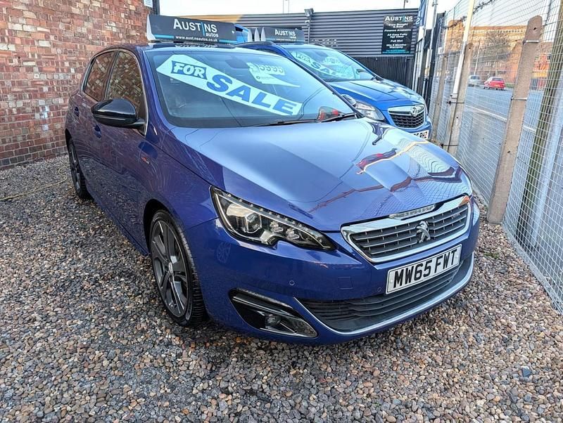 Blue Used 2015 Peugeot 308 GT-line Hatchback | £5,995 (Good price) - Image 1/4