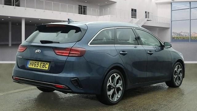 Used Kia Ceed Sportswagon 138 HP (101 kW) 2019 Blue Estate