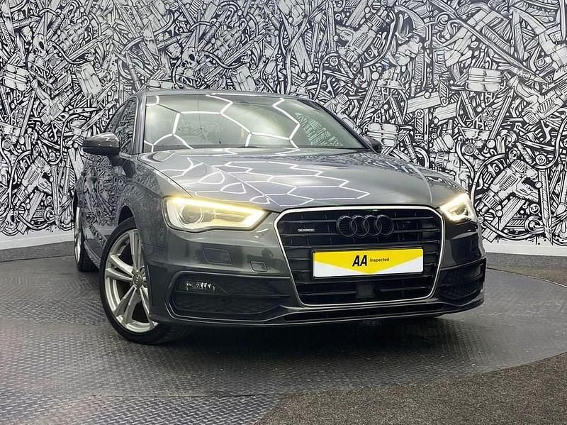 Used Audi A3 Sportback S-Line 184 HP (135 kW) 2014 Grey Hatchback