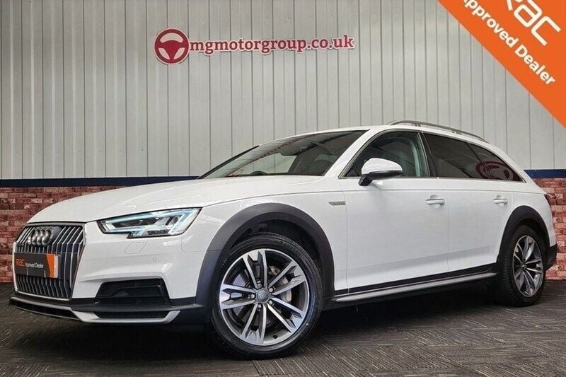 White Used 2017 Audi A4 Allroad Sport Estate | £17,750 (Good price) - Image 1/1