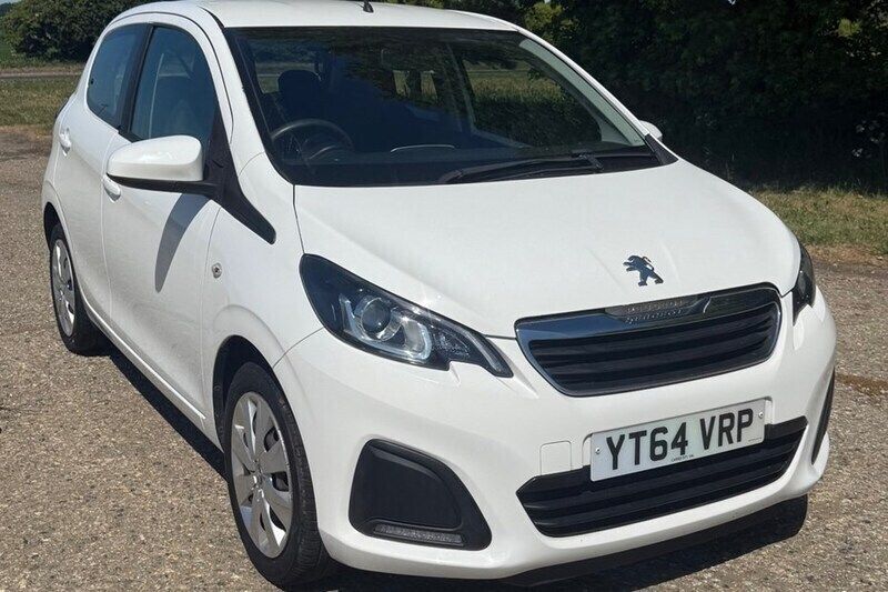 White Used 2014 Peugeot 108 Active Hatchback | £4,995 (Fair price) - Image 1/1