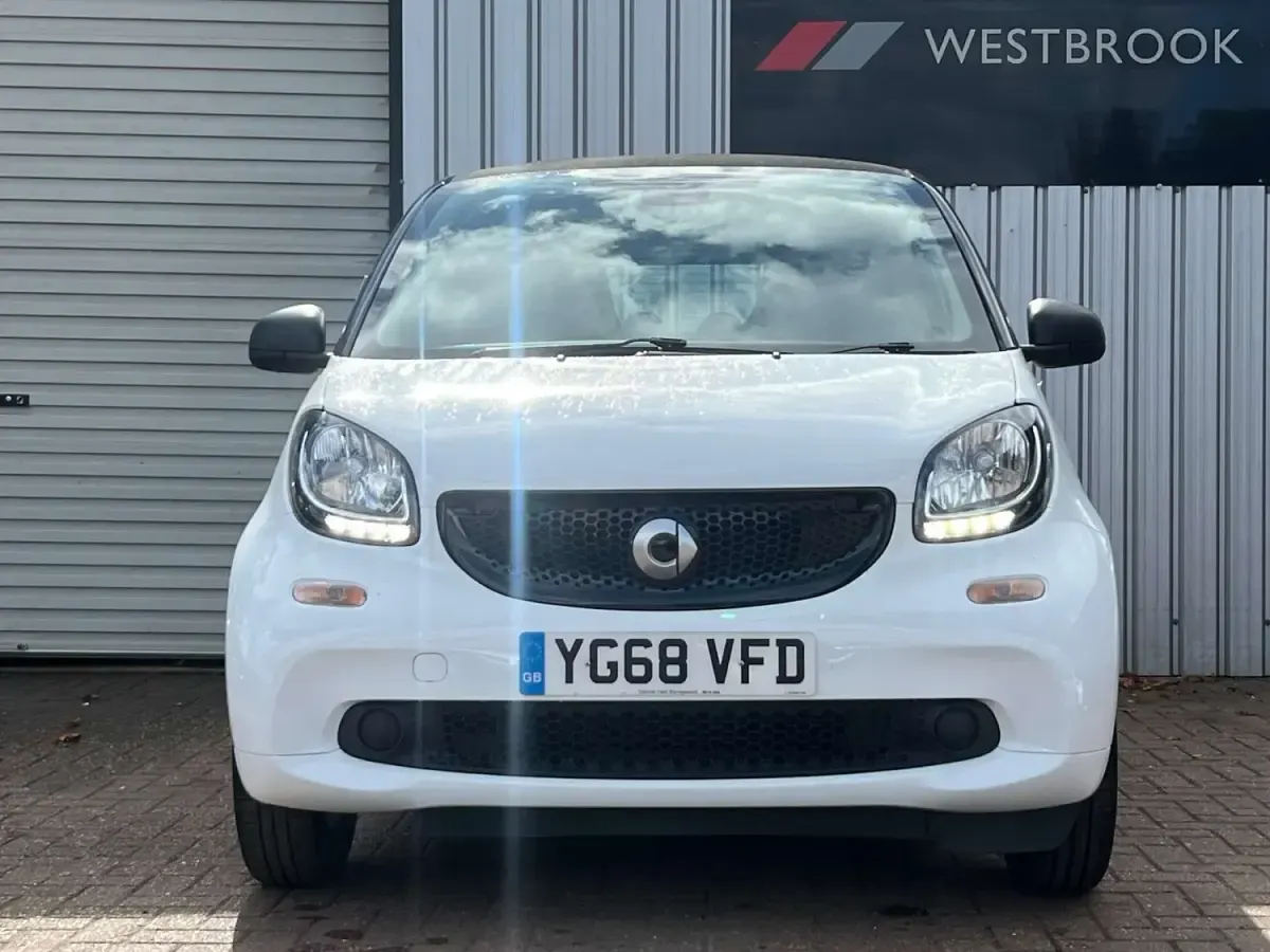 Begagnad Smart ForTwo Coupé Passion 71 HK (52 kW) 2018 Svart Sportkupé