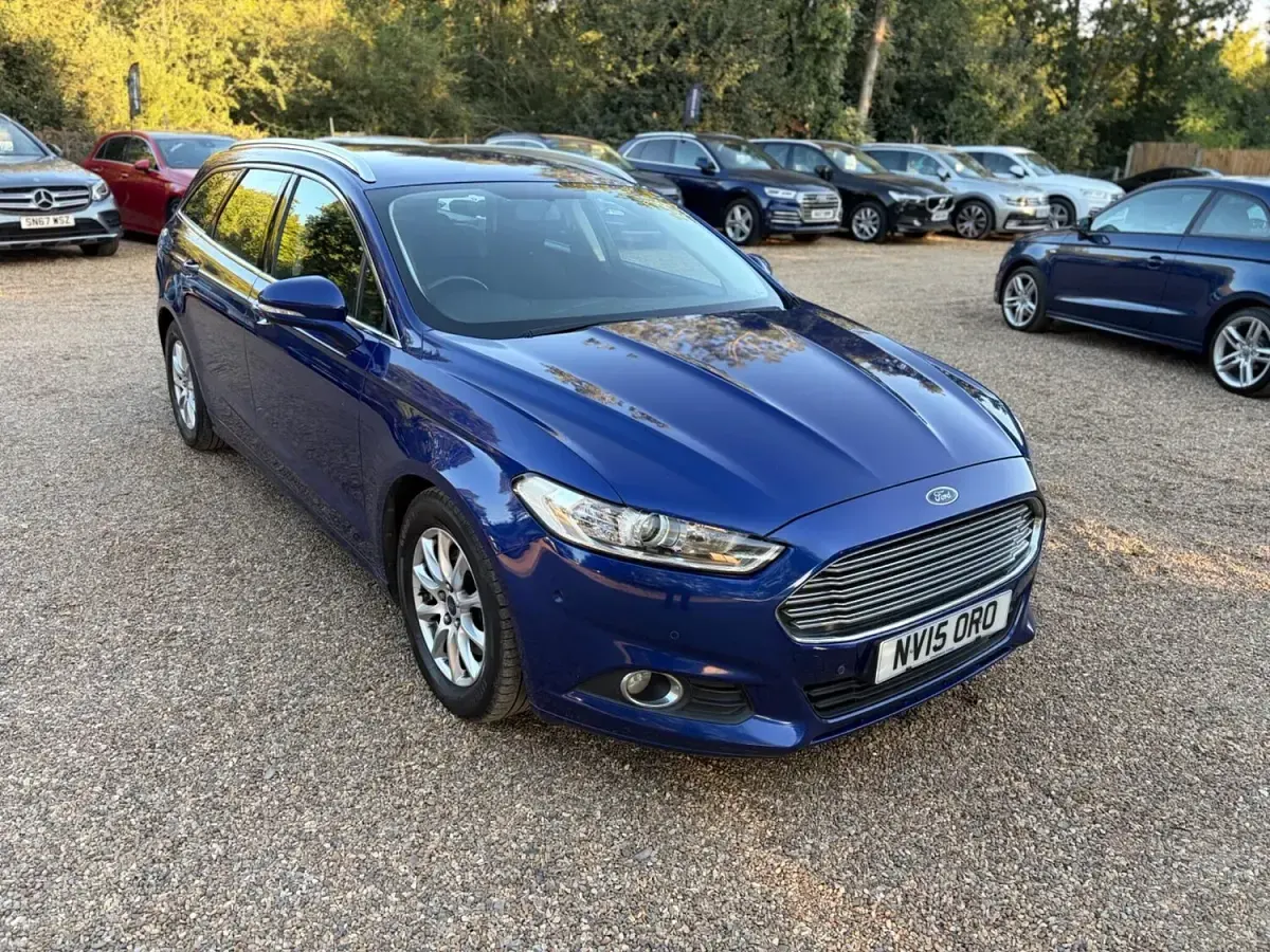 Used Ford Mondeo Zetec 150 HP (110 kW) 2015 Blue Estate