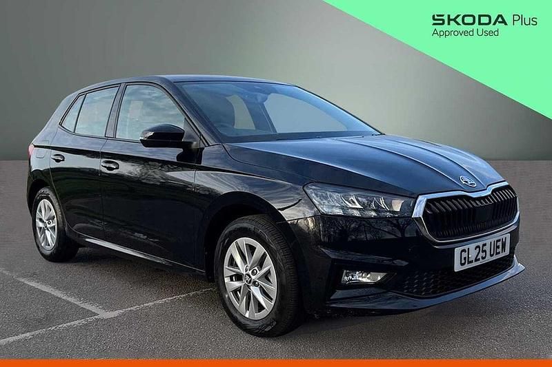 Used Skoda Fabia SE 116 HP (85 kW) 2025 Black Hatchback