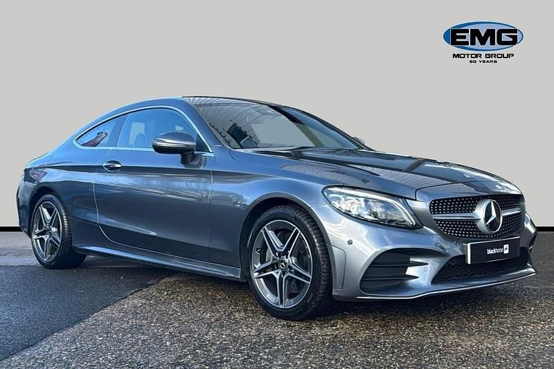 Grey Used 2019 Mercedes C300 AMG Line Premium Coupe | £18,250 (Fair price) - Image 1/3