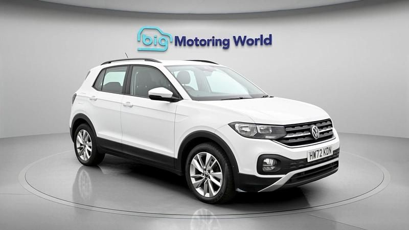 Used VW T-Cross SE 110 HP (80 kW) 2022 White SUV