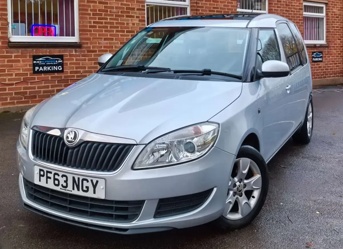 Used Skoda Roomster SE 105 HP (77 kW) 2013 Silver MPV