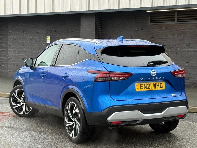 Used Nissan Qashqai Tekna+ 160 HP (117 kW) 2021 Blue SUV