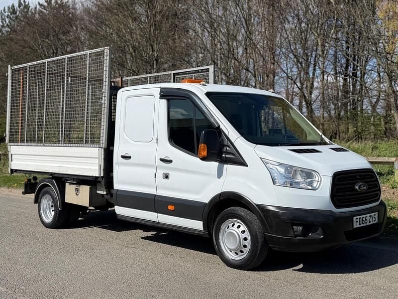 Begagnad Ford Transit 125 HK (91 kW) 2016 Vit Cab