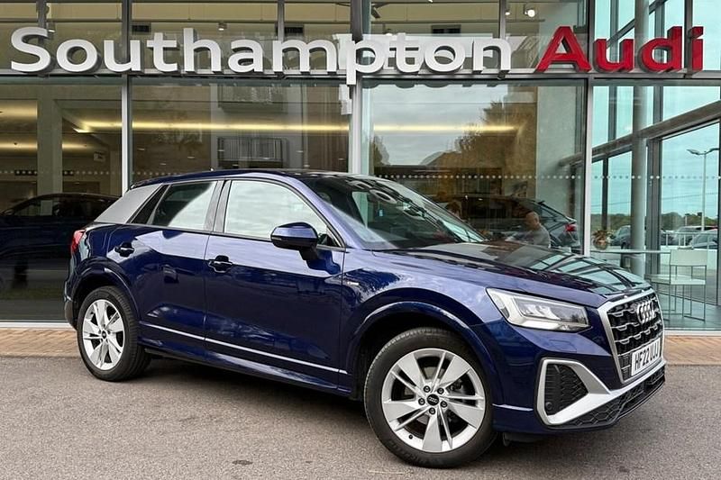 Blue Used 2022 Audi Q2 S-Line SUV | £22,590 (Fair price) - Image 1/1