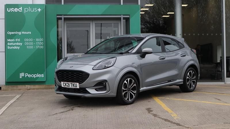 Used Ford Puma ST-Line 125 HP (91 kW) 2021 Silver SUV