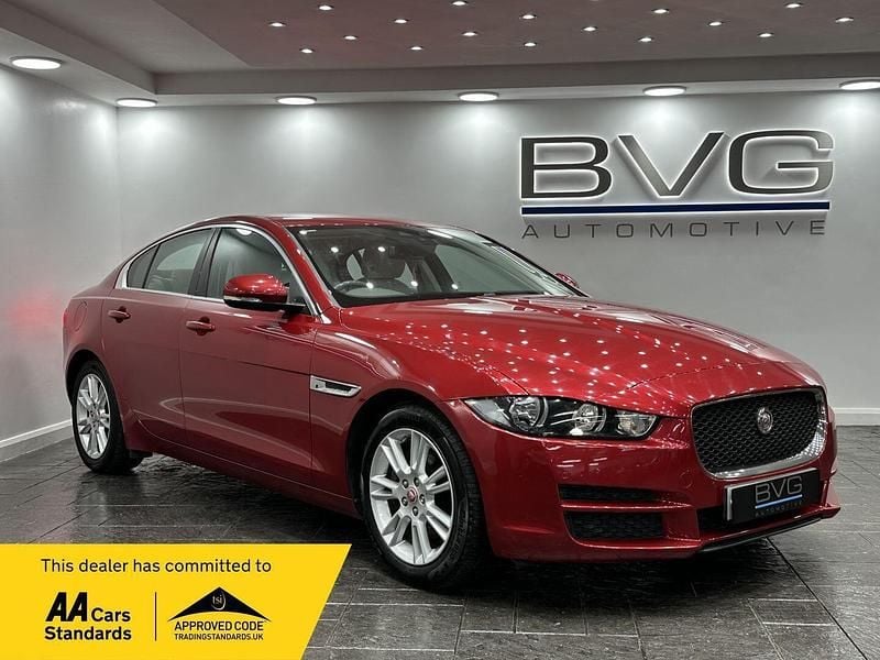 Red Used 2017 Jaguar XE Prestige Sedan | £9,494 (Fair price) - Image 1/2