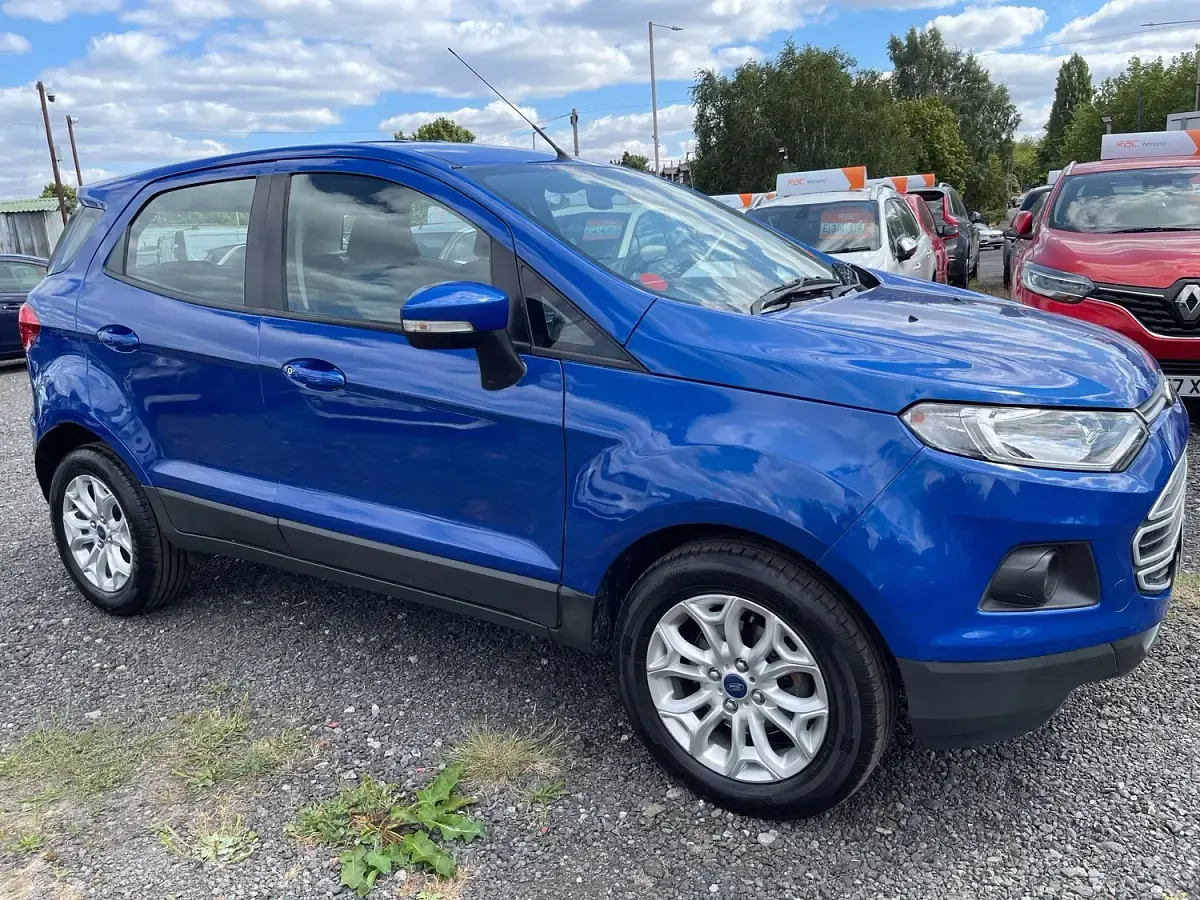 Used Ford Ecosport Zetec 2016 Blue SUV