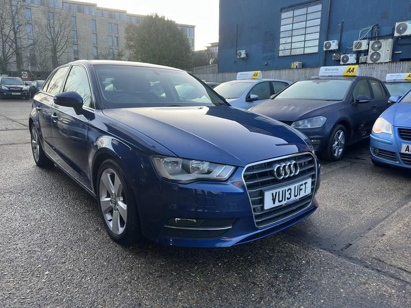 Used Audi A3 Sport 150 HP (110 kW) 2013 Blue Hatchback
