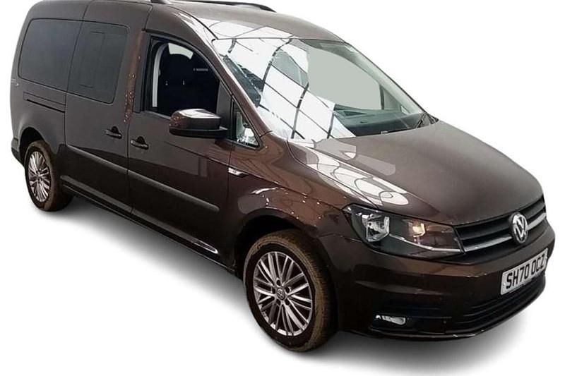 Used VW Caddy Maxi Life Life 102 HP (75 kW) 2020 Brown MPV