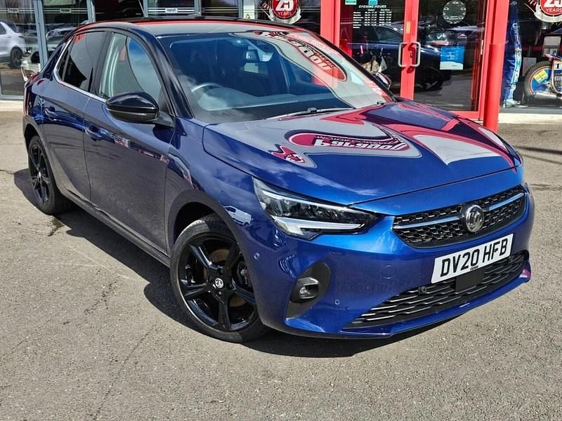 Used Vauxhall Corsa Elite 100 HP (73 kW) 2020 Blue Hatchback