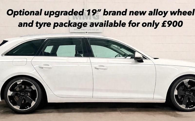 Begagnad Audi A4 Sport 190 HK (139 kW) 2017 Vit Kombi