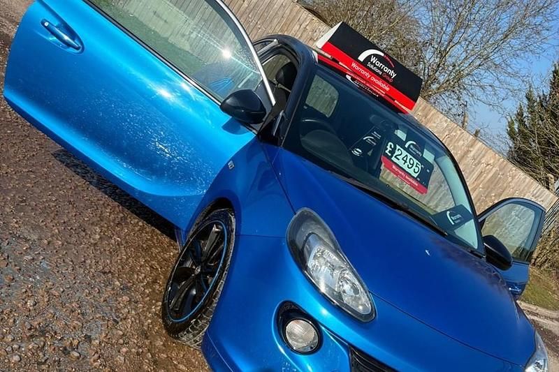 Used Vauxhall Adam Jam 100 HP (73 kW) 2014 Blue Hatchback