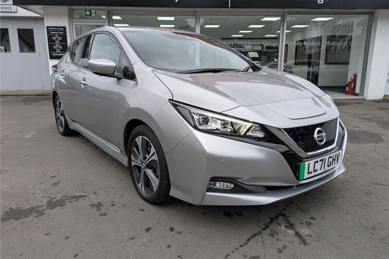 Silver Used 2021 Nissan Leaf Tekna Hatchback | £11,822 (A bit pricey) - Image 1/4