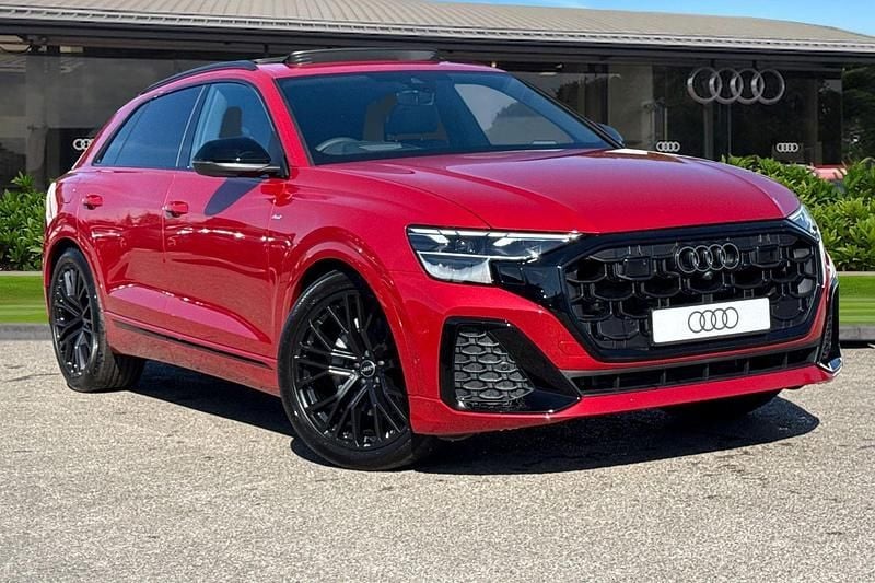 Red New 2025 Audi Q8 Black Edition SUV | £71,990 (Good price) - Image 1/4