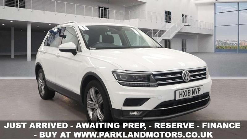 Used VW Tiguan SEL 2018 White SUV