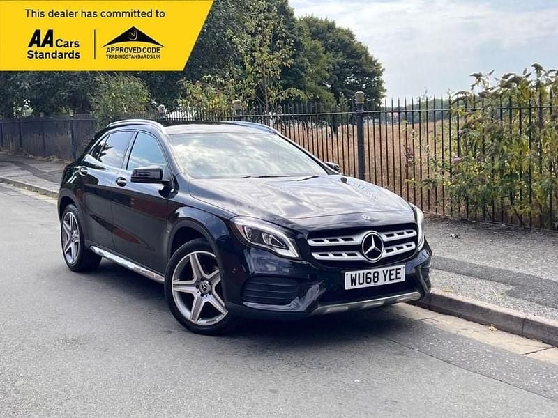 Black Used 2018 Mercedes GLA220 AMG Line Premium SUV | £15,995 (Fair price) - Image 1/4