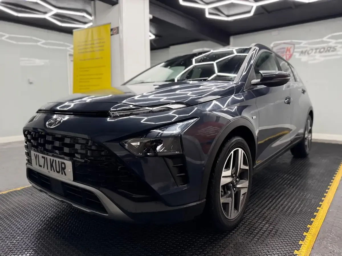 Usado Hyundai Bayon Premium 2021 Cinzento SUV