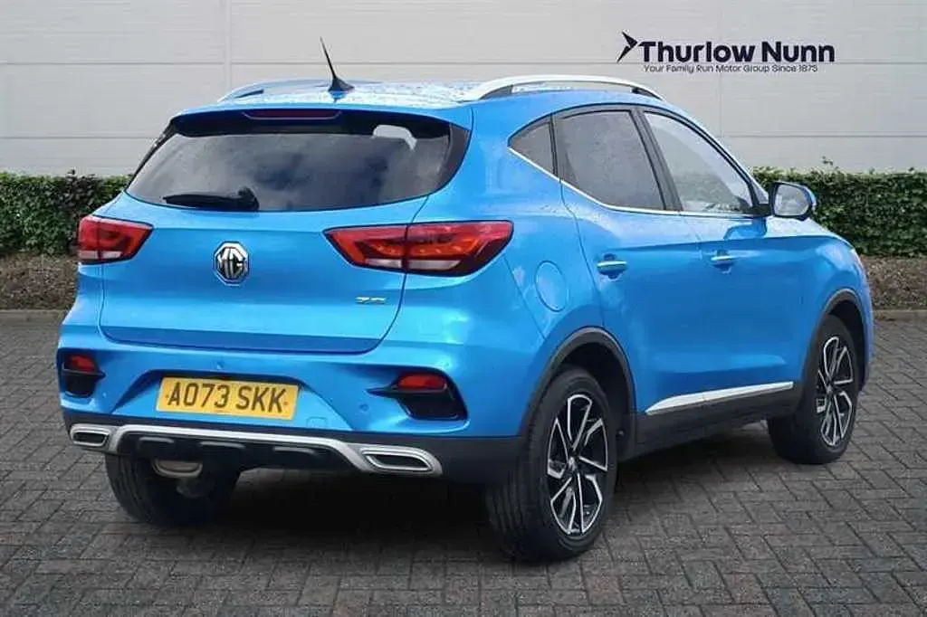 Used MG ZS Exclusive 106 HP (77 kW) 2023 Blue SUV
