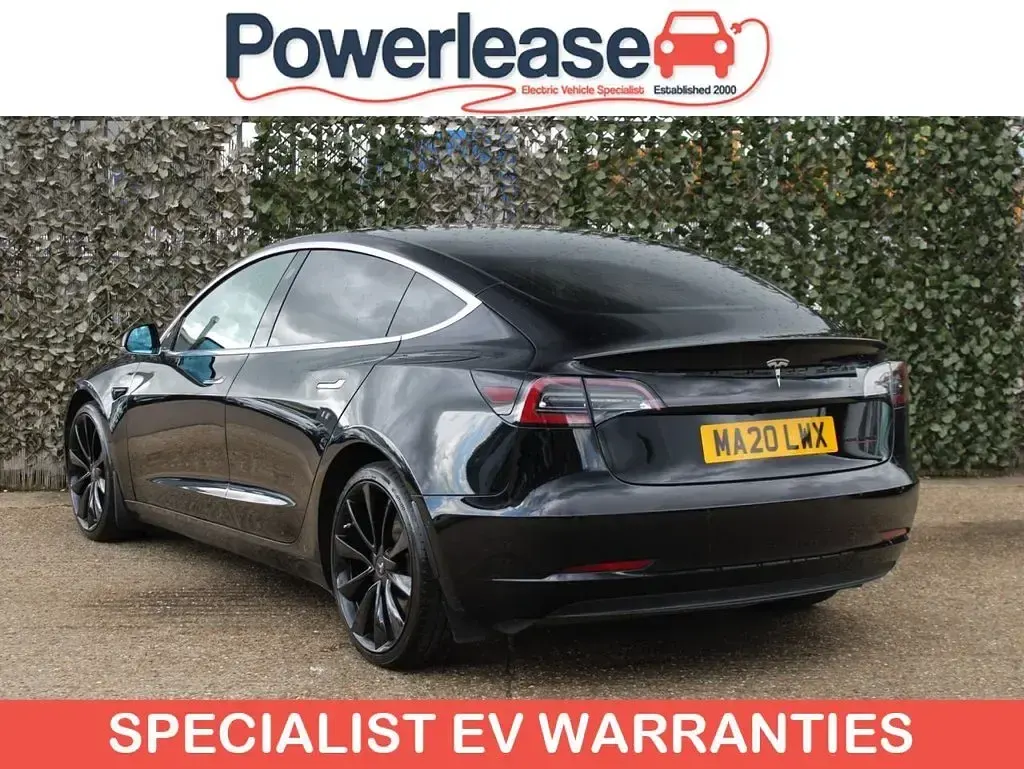 Used Tesla Model 3 Performance 461 kW (627 HP) 2020 Black Sedan