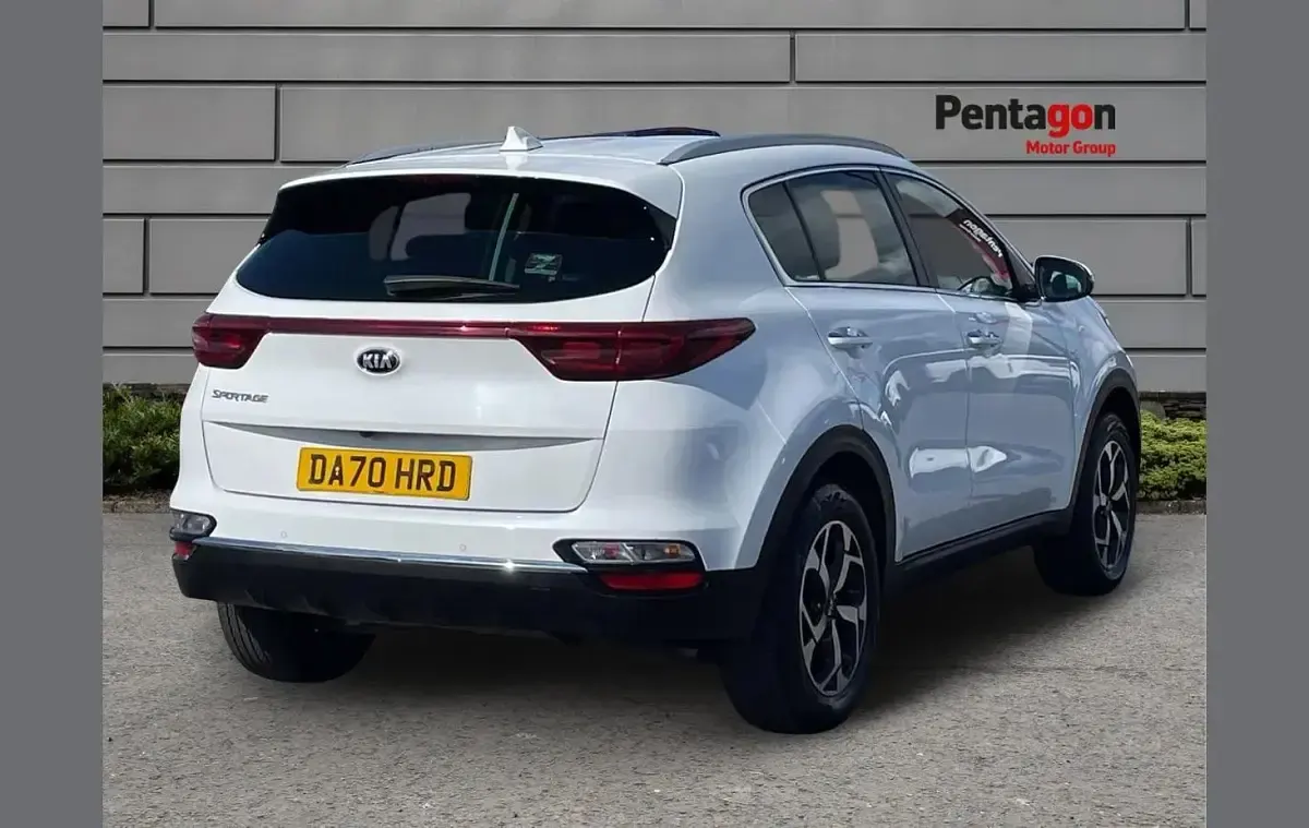 Used Kia Sportage 130 HP (95 kW) 2020 White SUV