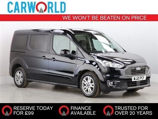 Black Used 2021 Ford Grand Tourneo Connect Titanium MPV | £15,990 (Fair price) - Image 1/1