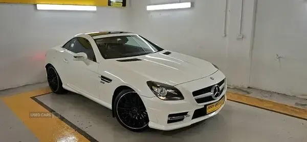 Used Mercedes SLK200 AMG 2013 White Cabriolet