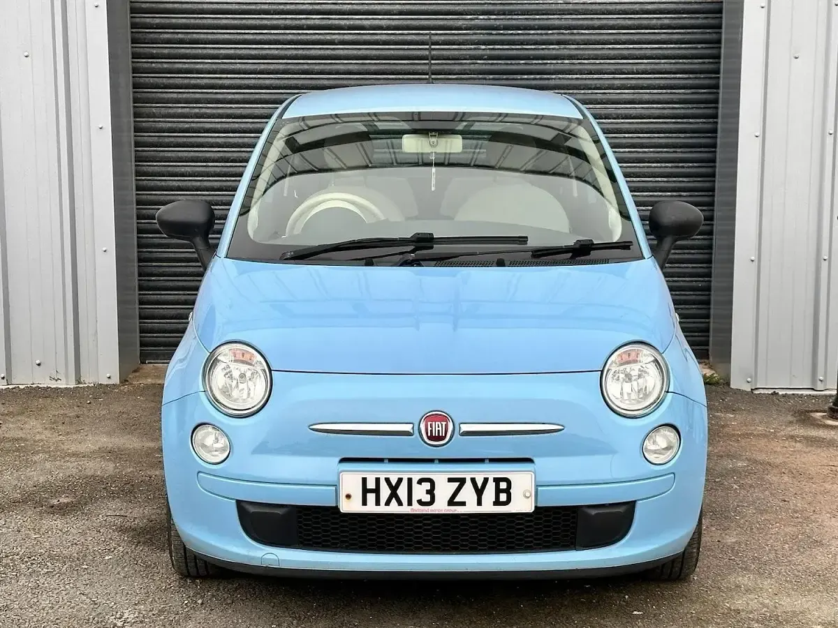 Used Fiat 500 Pop 69 HP (50 kW) 2013 Blue Hatchback