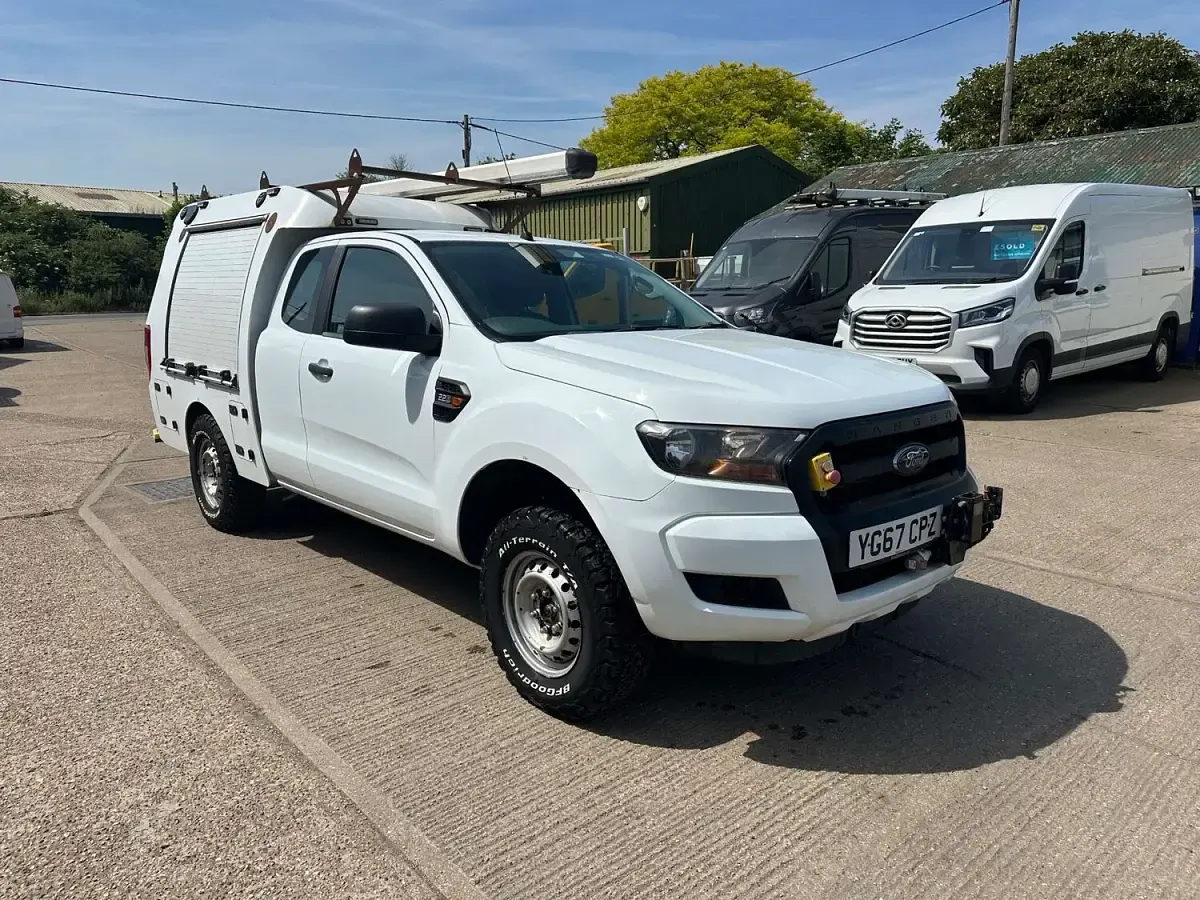 Used Ford Ranger XL 2017 White Pickup