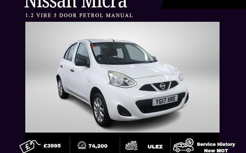 Begagnad Nissan Micra 80 HK (58 kW) 2016 Halvkombi