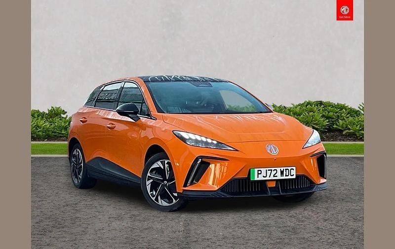 Orange Used 2022 MG MG4 EV Trophy Hatchback | £14,795 (Fair price) - Image 1/4