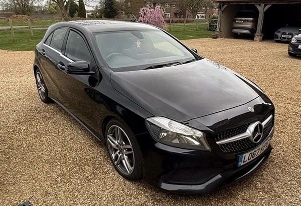 Black Used 2017 Mercedes A160 AMG line Hatchback | £9,990 (Fair price) - Image 1/1