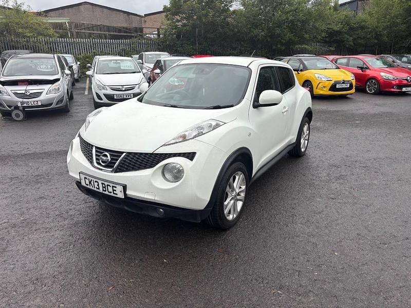 Used Nissan Juke Acenta 110 HP (80 kW) 2013 White SUV