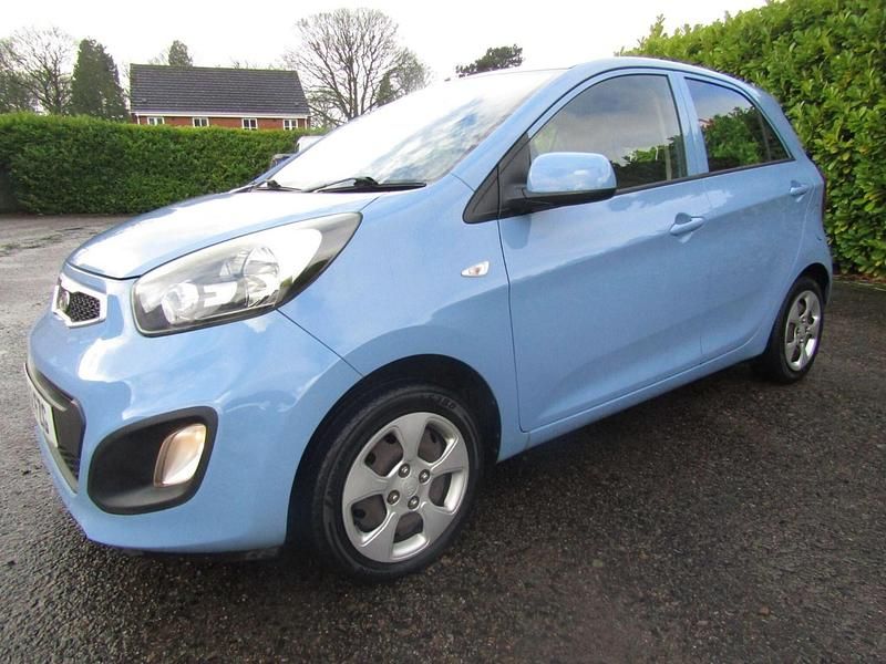 Used Kia Picanto 2012 Blue Hatchback