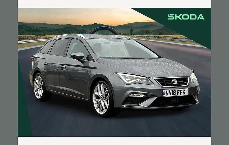 Used Seat Leon ST FR 125 HP (91 kW) 2018 Grey Estate