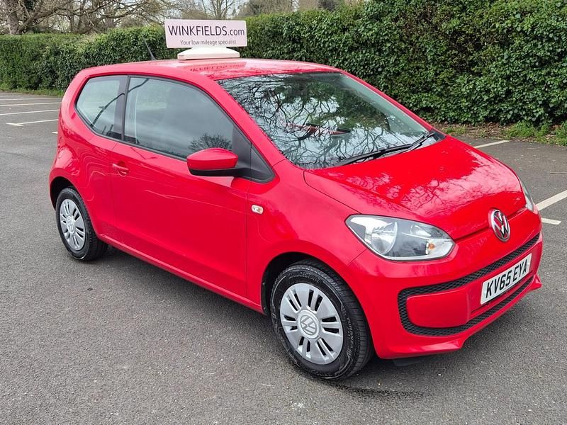 Used VW up! move up! 60 HP (44 kW) 2015 Red Hatchback