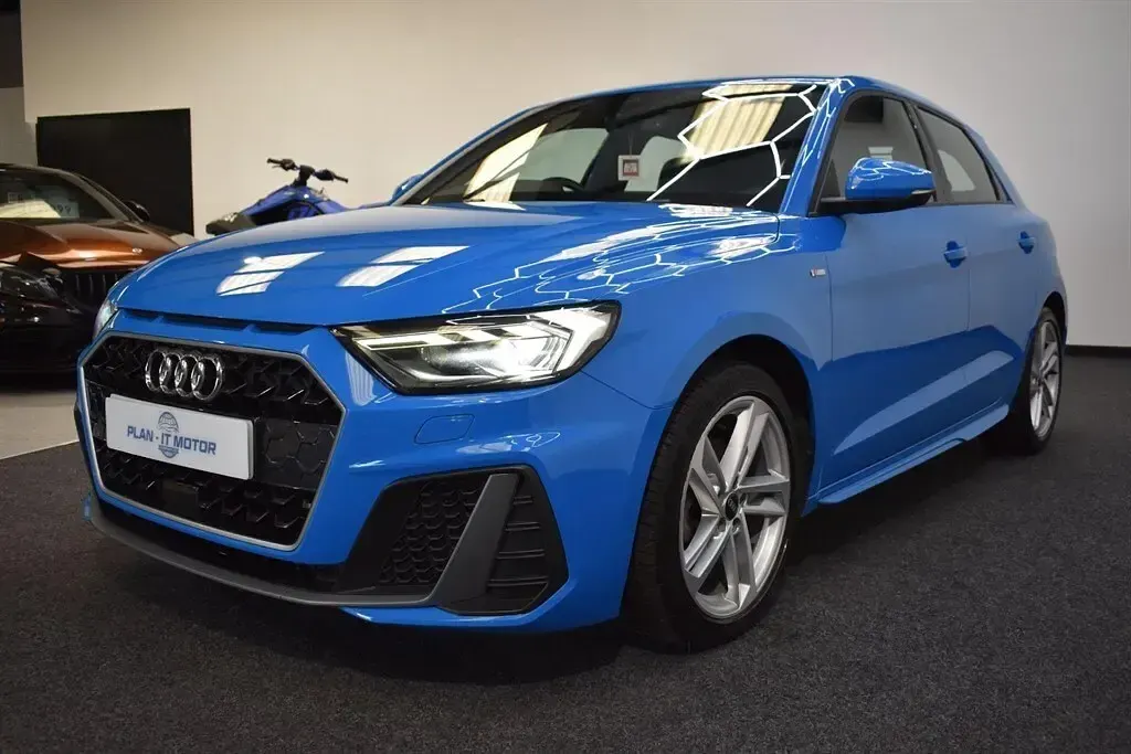 Used Audi A1 Sportback S-Line 2021 Blue Hatchback